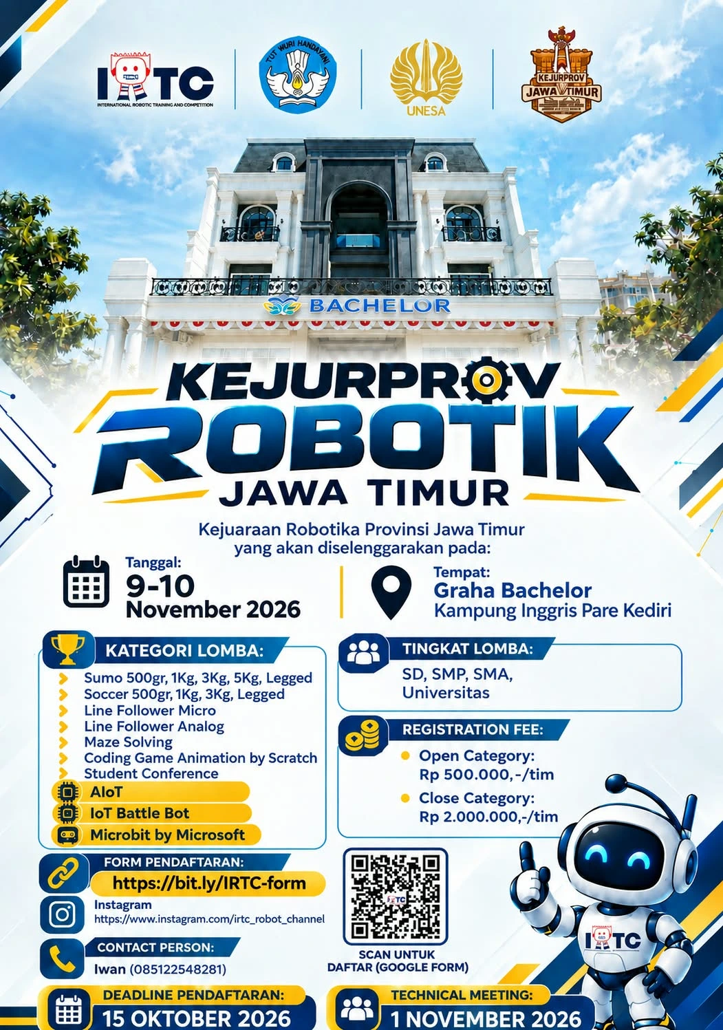 KEJURPROV ROBOTIK JAWA TIMUR?